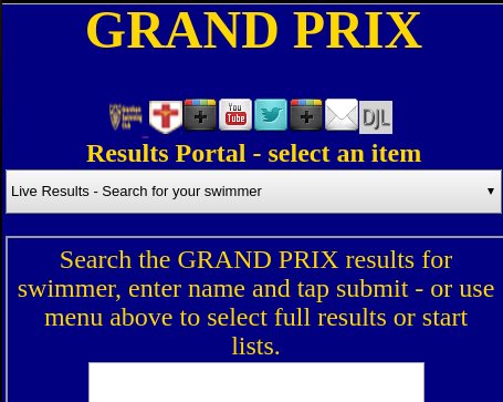 Grand Prix Results Pages